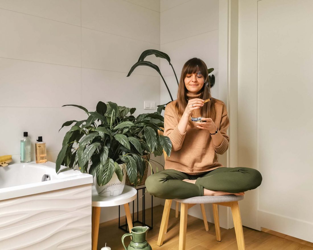 Natalia Knopek. Medytacja w łazience