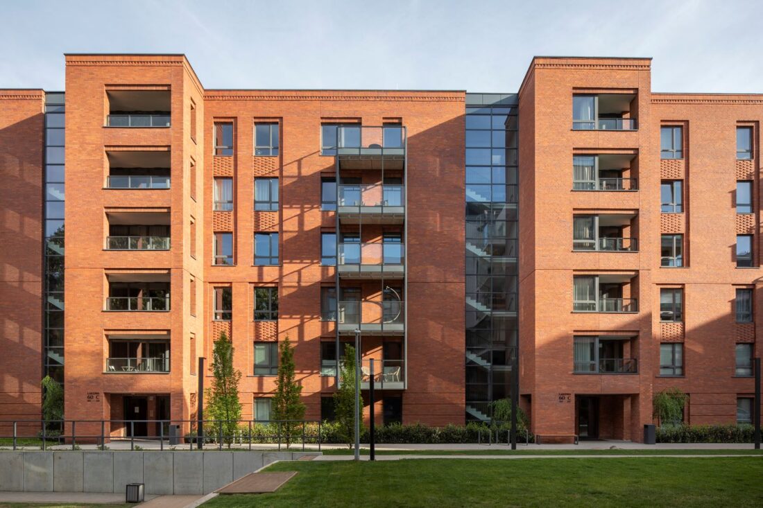 Apartamenty Scala w Gdańsku. Laufen wyposażył łazienki