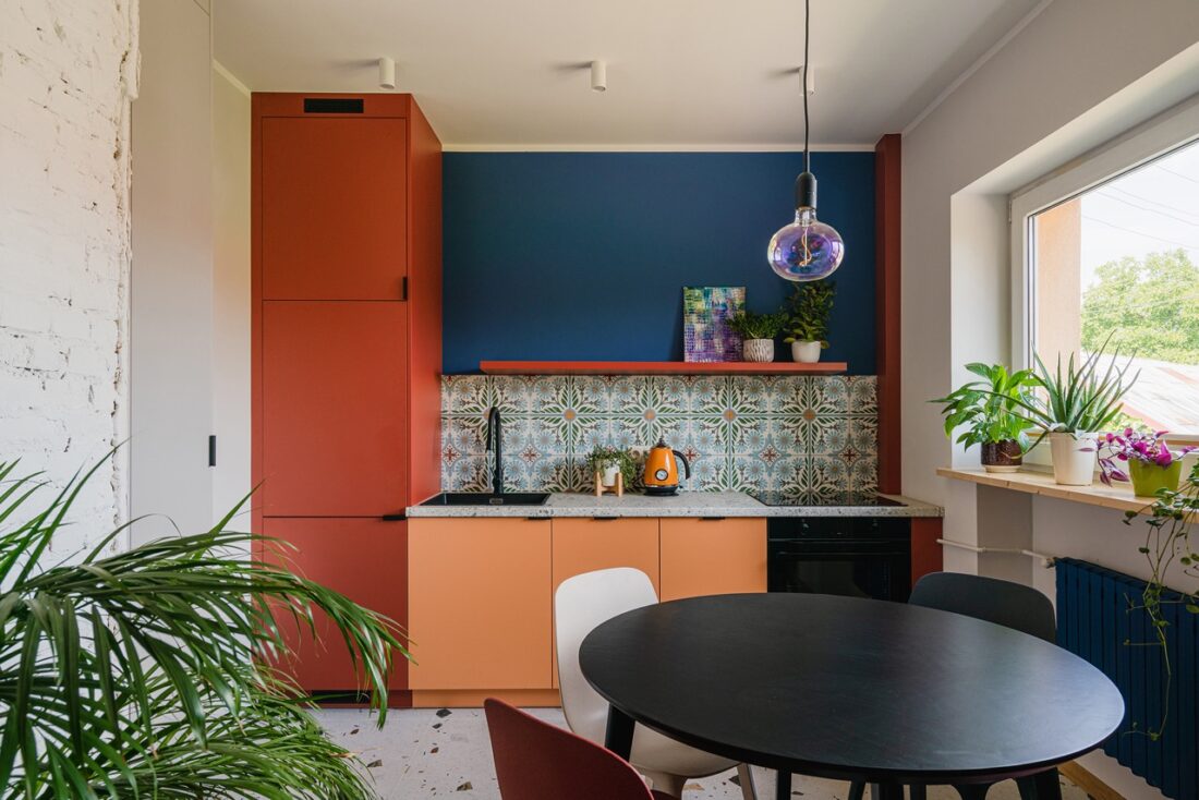 Gabinet Psychoterapii inspirowany stylem etno projektu Interiorsy