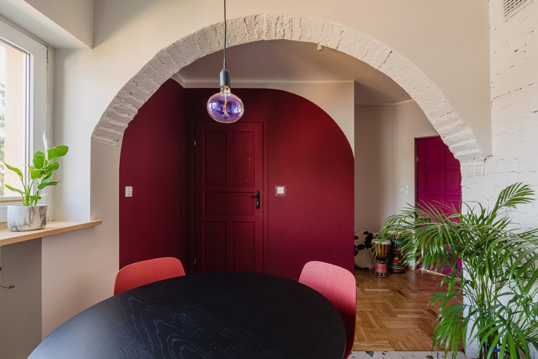 Gabinet Psychoterapii inspirowany stylem etno projektu Interiorsy