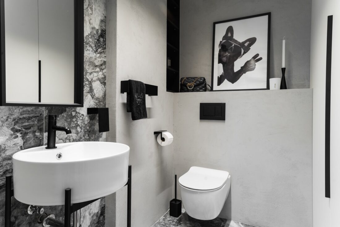 Apartament dla dwojga projektu Sandry Białkowskiej z pracowni Dobry Układ