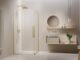 Kabina Furo Brushed Light Gold KDD, Radaway
