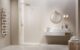 Kabina Furo Brushed Light Gold Walk-in, Radaway
